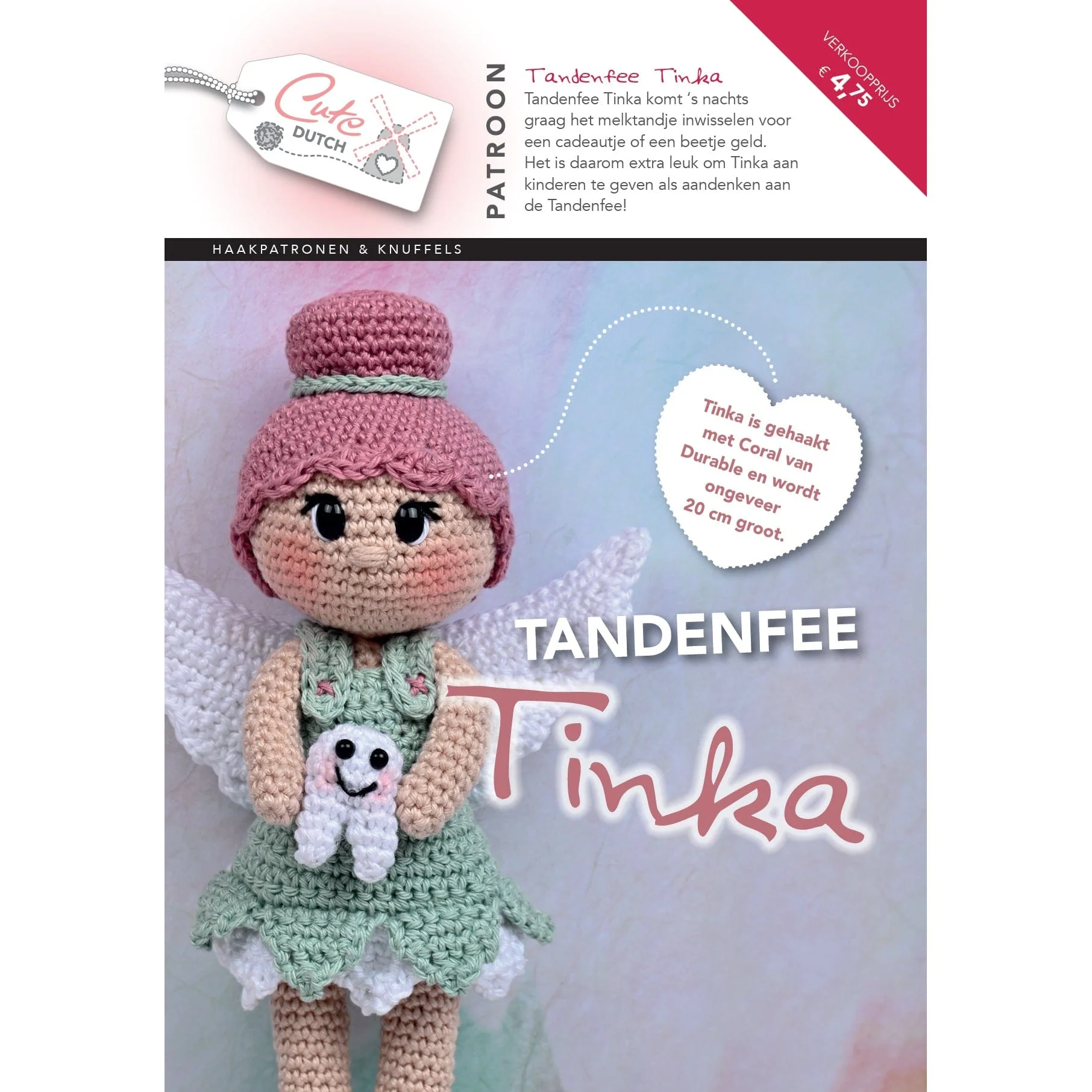 CuteDutch - Patroonboekje Tandenfee Tinka