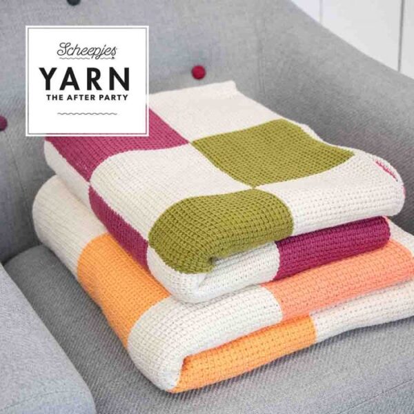 Yarn The After Party NR.68 Tunisian Tiles Blanket - Afbeelding 2