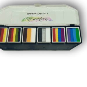 Splitcake pallet - 6 kleuren - Rainbow B