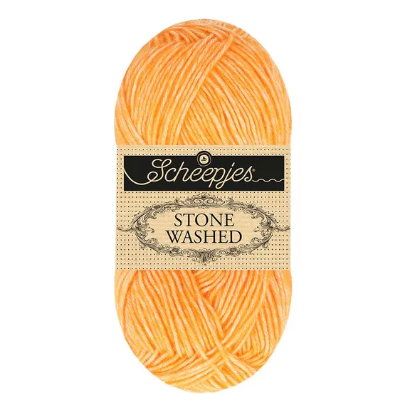 Stone Washed Orange Calcite (842)