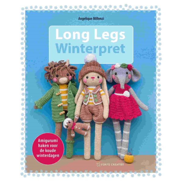 (PRE-ORDER) - Long Legs Winterpret Amigurumi haken voor de koude winterdagen - Angelique Millonzi